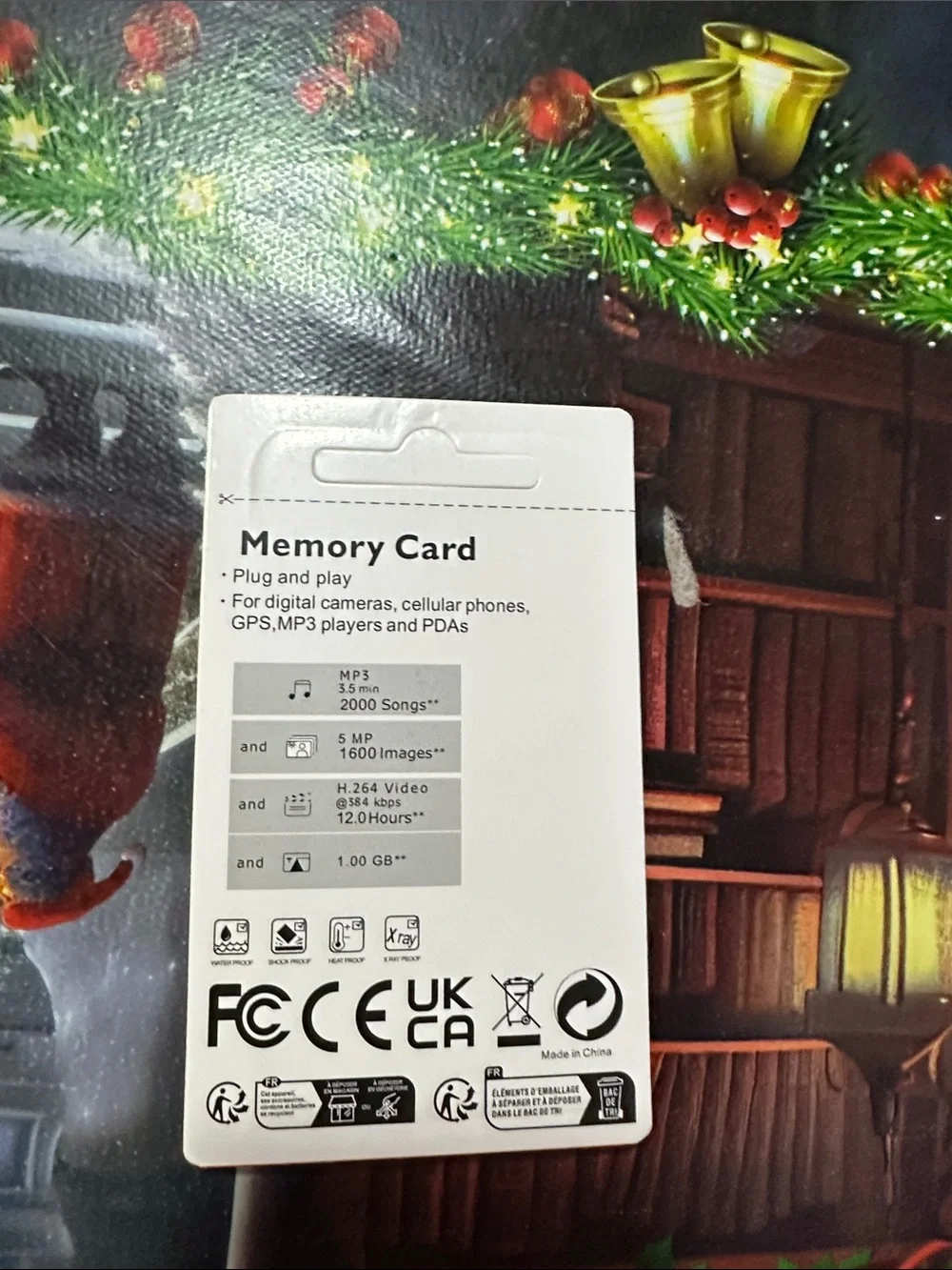 Lenovo Red microSD Card with Black SD Adapter
